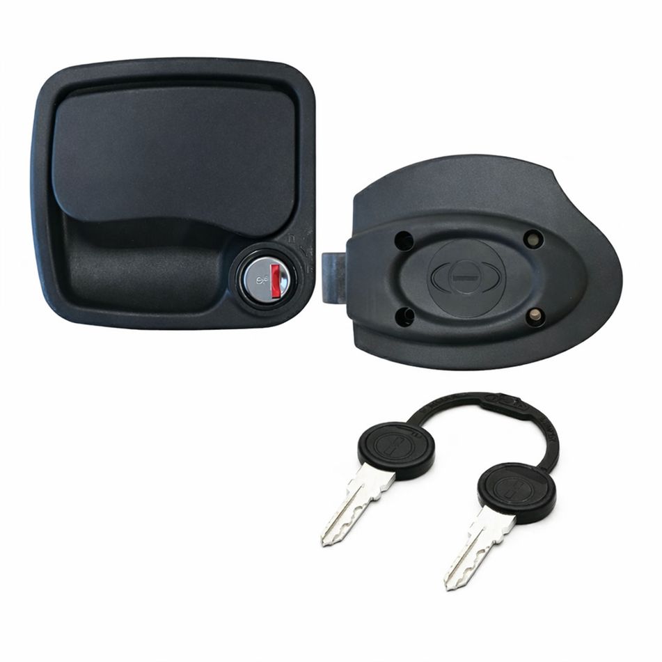 serratura-portellone-eurogarage-nera-con-rotore-e-chiavi