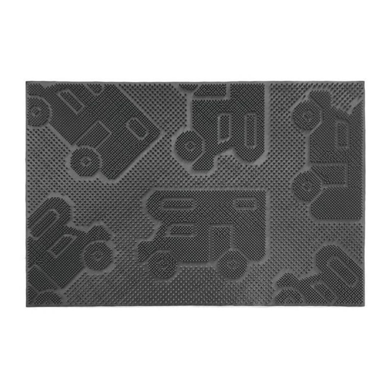 camper mat - zerbino 40x60 nero cf.pz: 5 - arisol