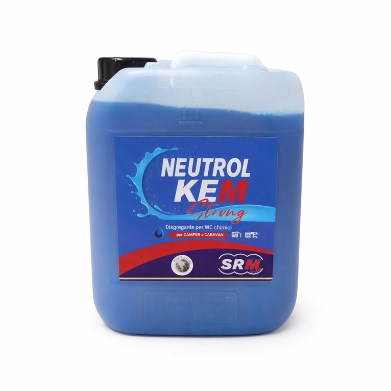 disgregante neutrol kem strong srm k line 5 litri per wc chimici