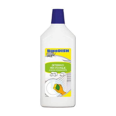Rinodish Detergente per Piatti 1 Litro a Bassa Schiumosità