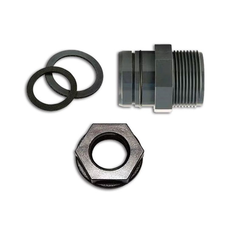kit raccordo tubi maschio 1""4 • guarnizione e adattator