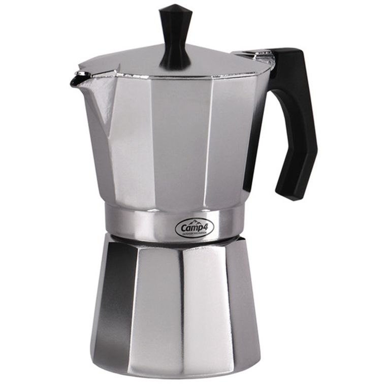 moka classico 6 tazze 300 ml in alluminio - camp4