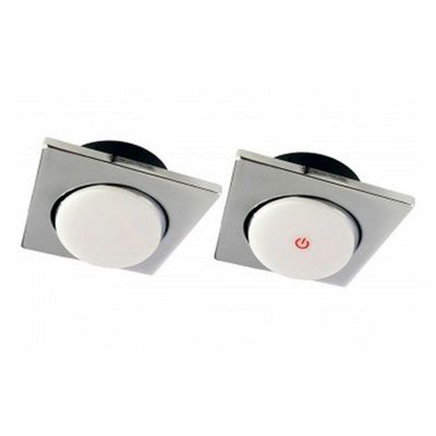 SPOT MOD.1000S 12V LED LV11 200Lm WW SILVER - Ofolux