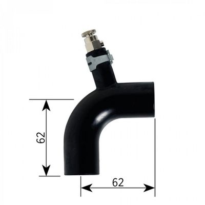 ALDE CURVA GOMMA 200X200 + SFIATO