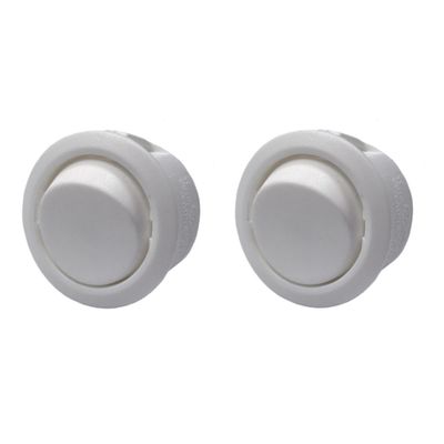 INTERR.UNIPOL. 10A TONDO BIANCO 2PZ