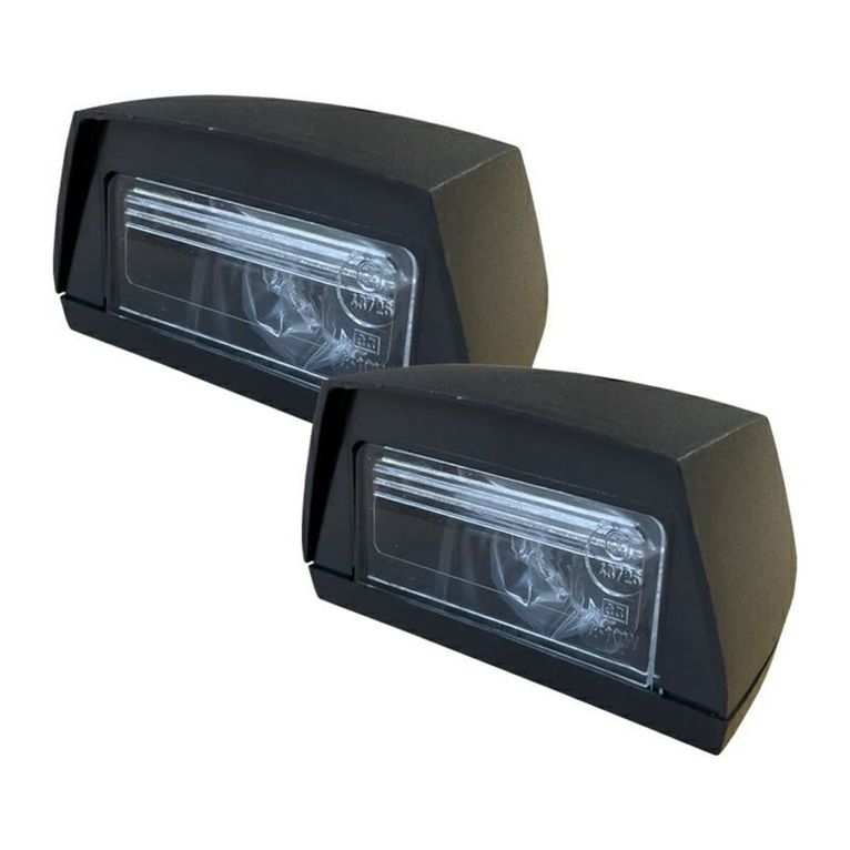 coppia fanali luce targa - tecnosignal 95107
