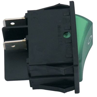 INTERRUTTORE 220V VERDE RM200/2210