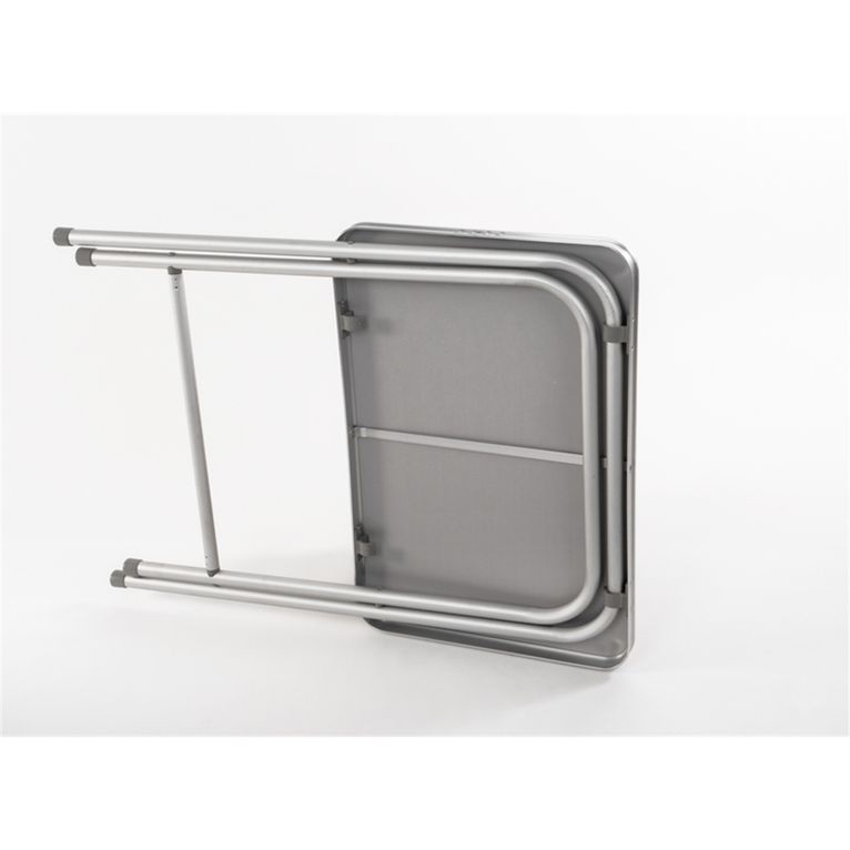 tavolino big butler acciaio grigio-argento 60x40 cm