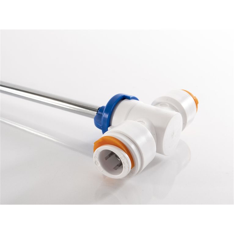 valvola di intercettazione dritta per tubo 12 mm
