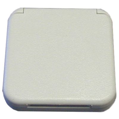 COPERCHIO PRESA SCHUKO GRIGO CHIARO