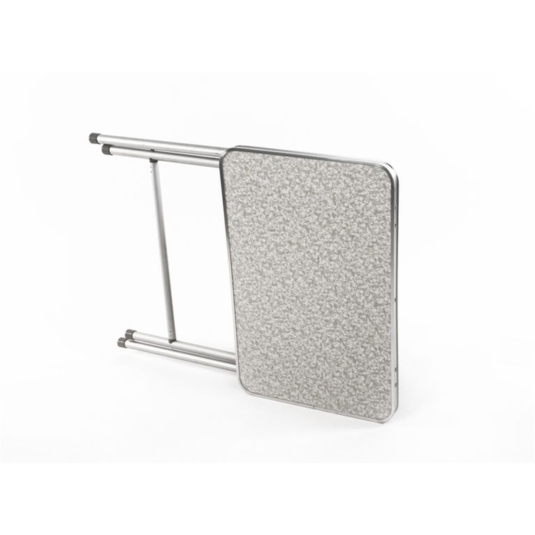tavolino big butler acciaio grigio-argento 60x40 cm