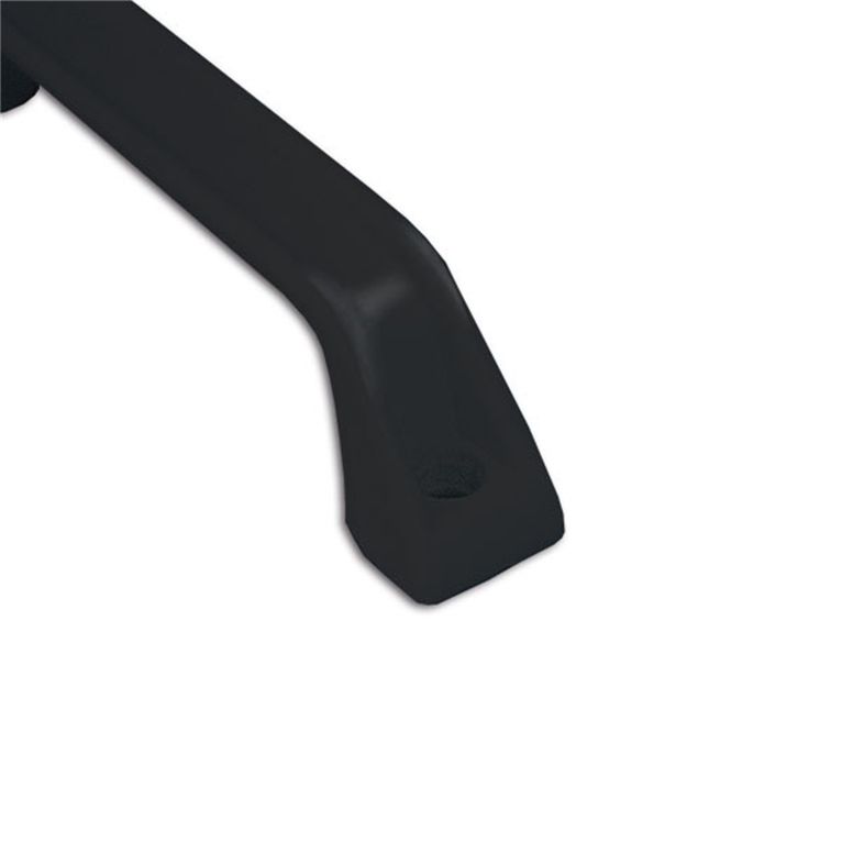 maniglia traino 2 fori • nera