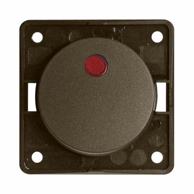 BMC12/MA INTERRUTTORE BERKER 12V+LED MARRONE - CBE