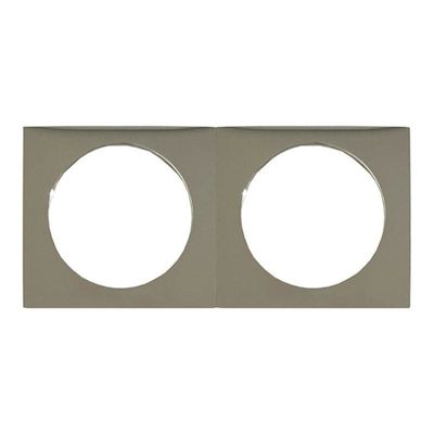 BMAC2 CORNICE BERKER 2 MODULI CROMO LUCIDO - CBE