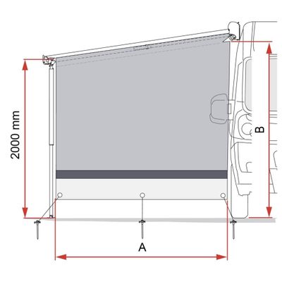 SUN VIEW SIDE F80L - Fiamma