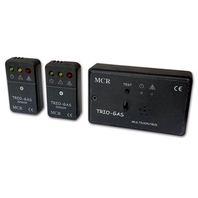 Rilevatore Fughe Gas Triogas - 2 Sensori Esterni