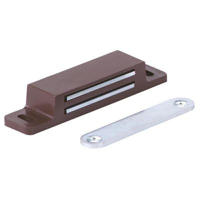CHIUSURA MAGNETICA REGOLABILE MARRONE CF.PZ: 10