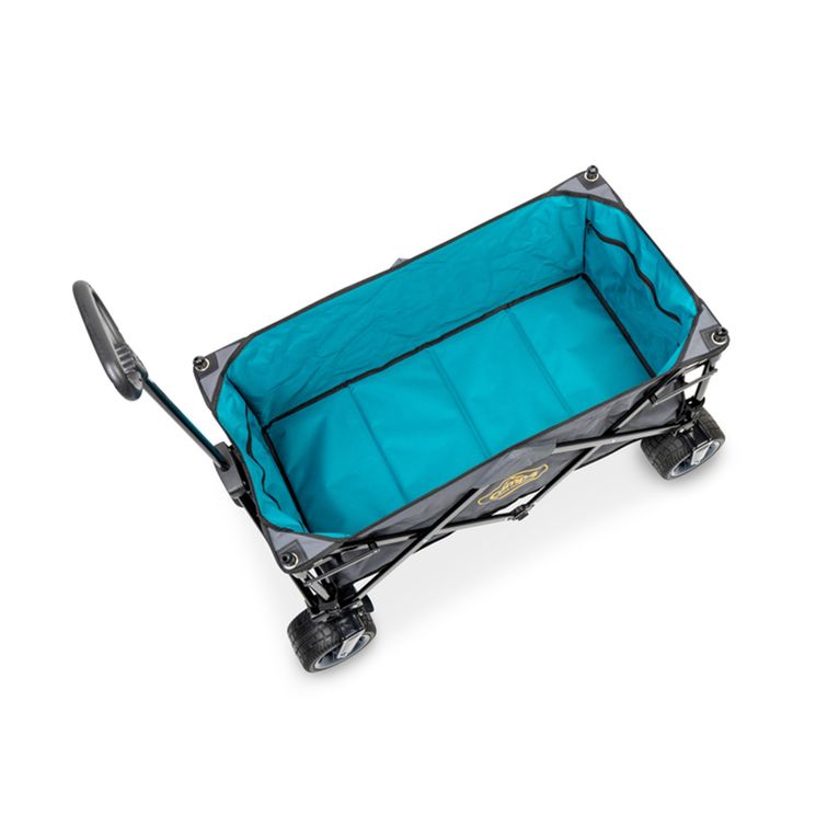carrello da spiaggia lagune antracite/petrolio - camp4