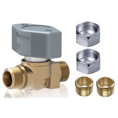 VALVOLA GAS DIAM. 8MM IN BLISTER