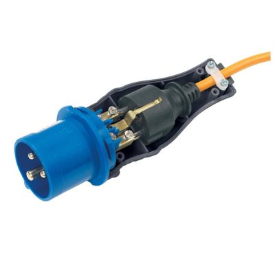 PLUG SHELL -ADATTATORE 16A 2P+T IP44 PER CONTENERE SCHUK