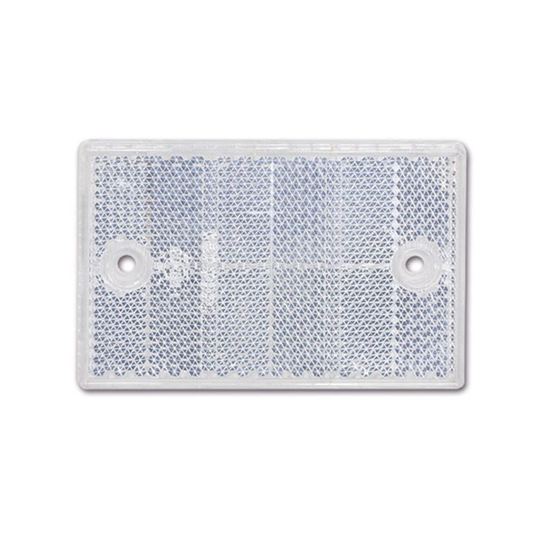 catadiottro con fori • bianco • 115 x 75