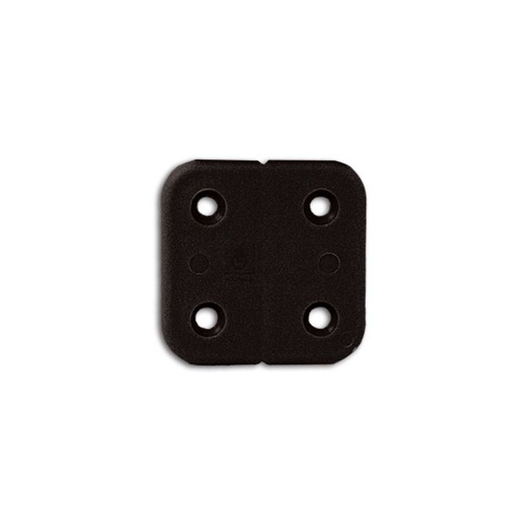 cerniera plastica nera