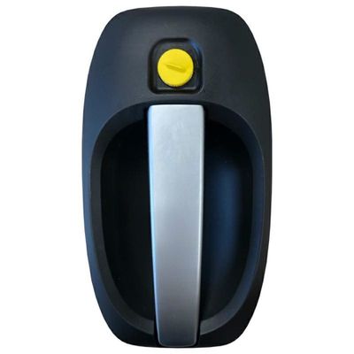 PARTE ESTERNA NERA/ARGENTO SERRATURA SMART 1122DXCP51PEN
