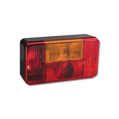 Fanale universale targa/retronebbia • sinistro