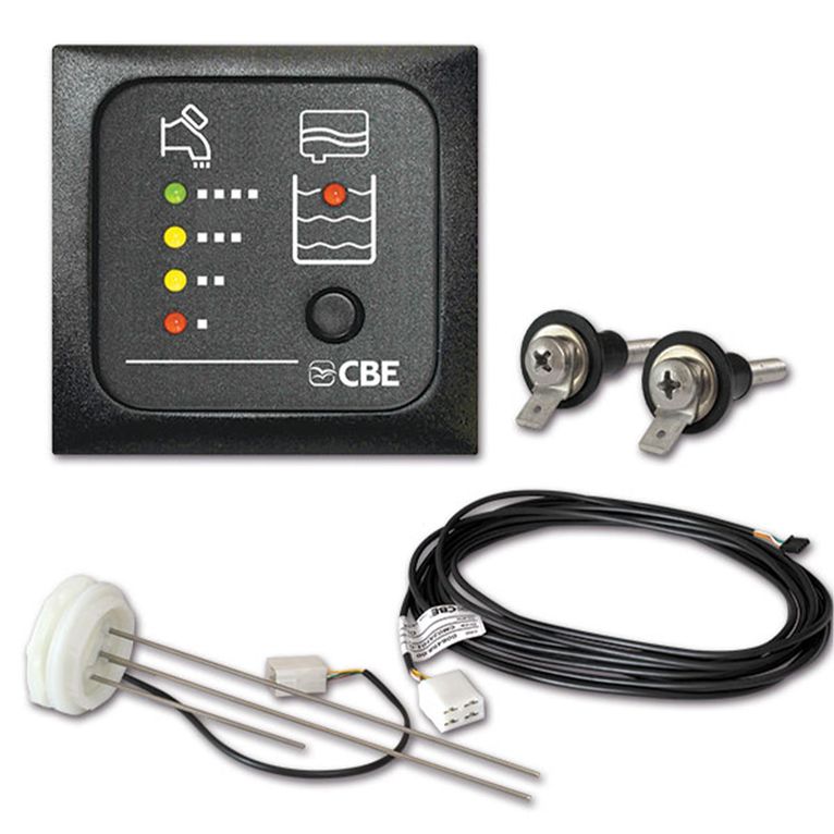 pannello led - acque chiare/nere - grigio