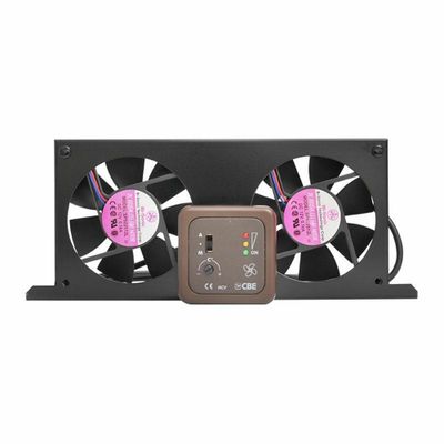MCV-2 DOPPIO VENTILATORE AUTOMATICO 12V CON PANNELLO MAR
