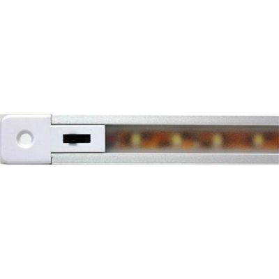 ALU-LED-BAR 750MM INC.3,1W C/INT 1M