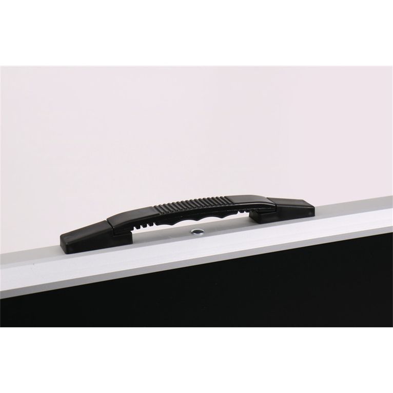 tavolo da campeggio tore 90x60x70 cm piano mdf nero