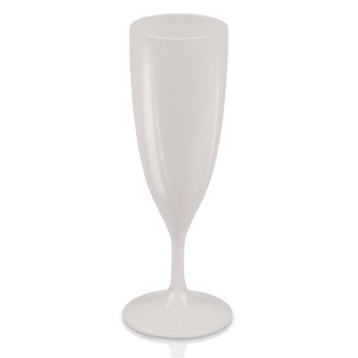 Flute champagne 160 ml, set 2 pz, SAN, bianco - Camp4