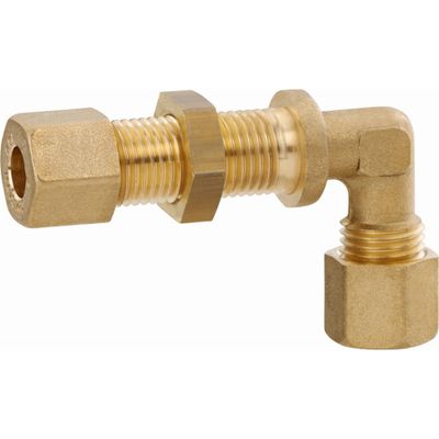 RACCORDO A GOMITO IN OTTONE 8X8