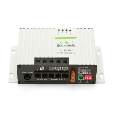 Regolatore di Carica MPPT 25A DUO Bluetooth Integrato per Camper - Bianco