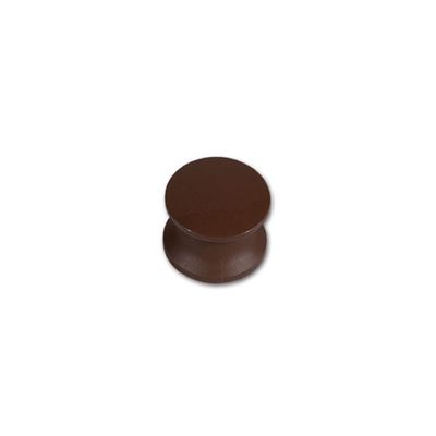 Pulsante marrone