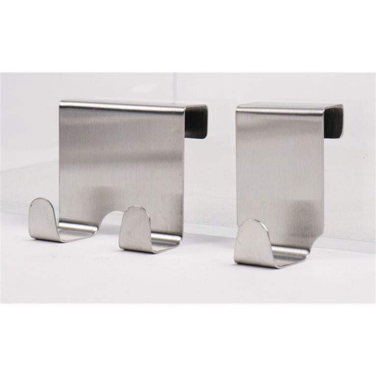 set 3 ganci argento da appendere a porte e finestre