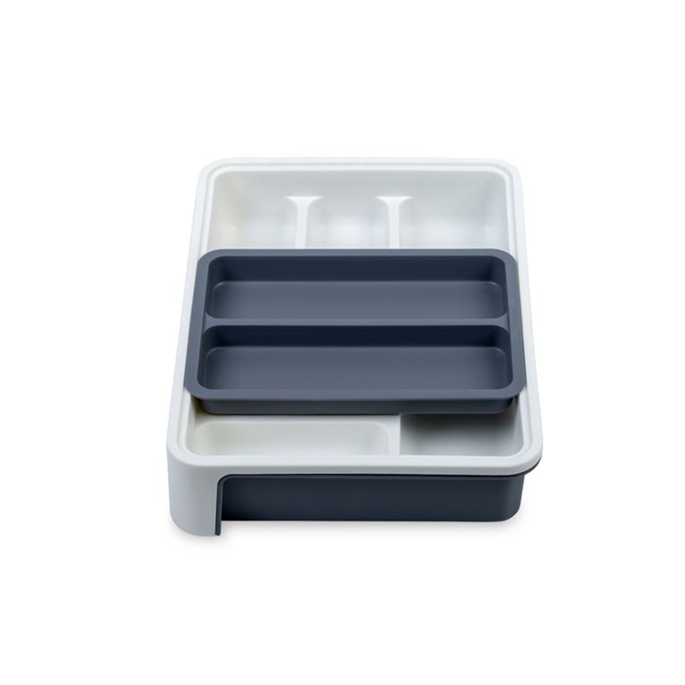 portaposate slide pp bianco/antracite 40x31,5x6 cm