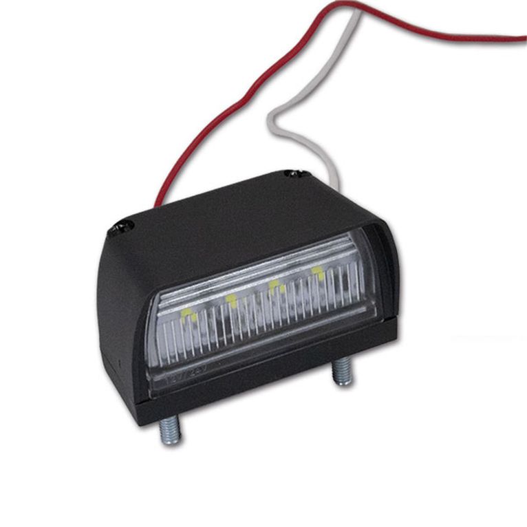 luce targa led 12/24 v