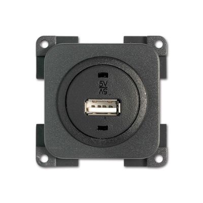 Presa USB • 3 A • grigio