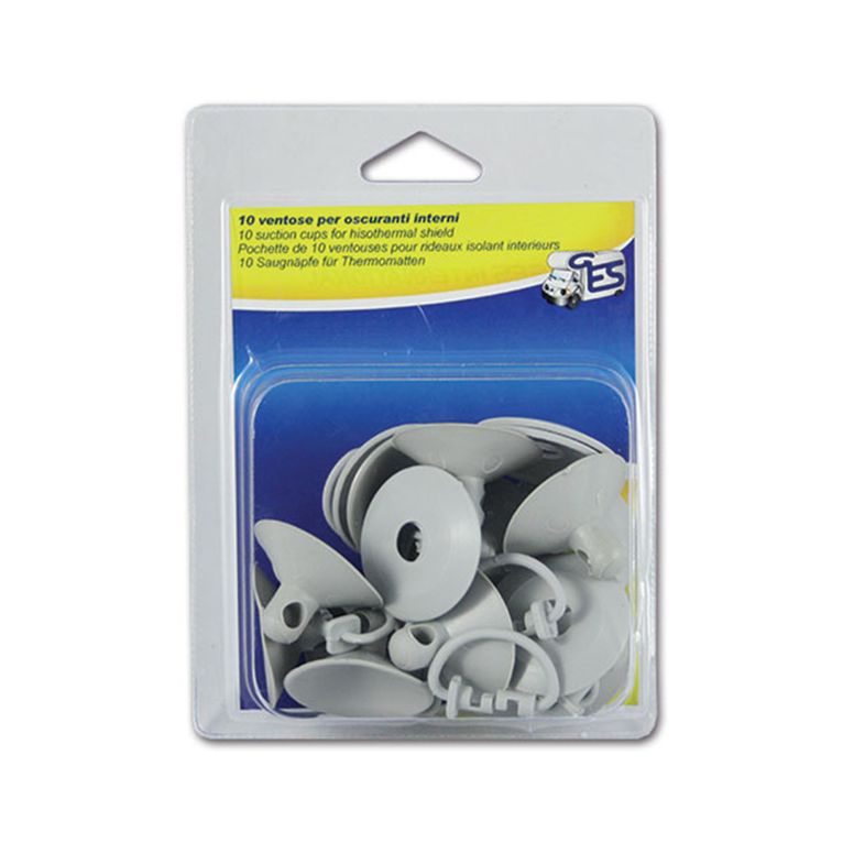 10 ventose con dischetto anti-strappo • blister