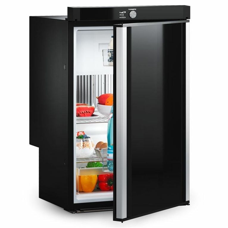 rms 10.5xt frigo ad assorb. 90lt. nero display led passa
