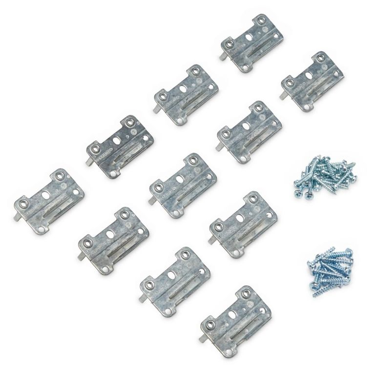 kit istallazione midi heki silver spess.30-34mm.