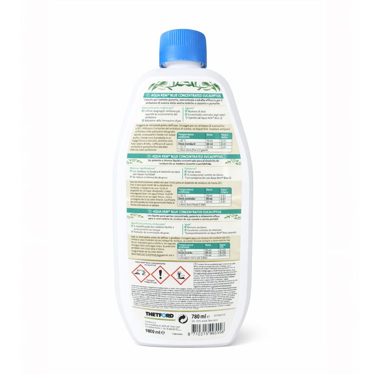aqua kem blue eucalipto concentrata lt.0,78
