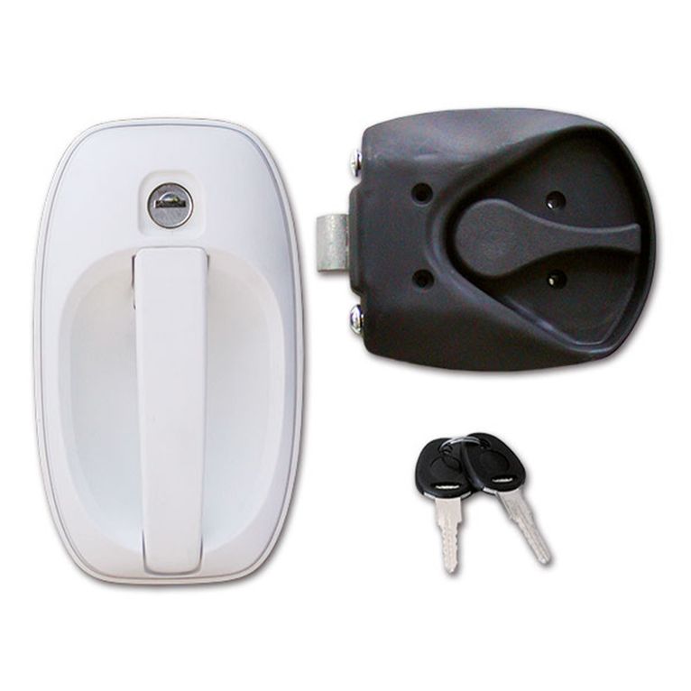 serratura 1122 completa - bianca