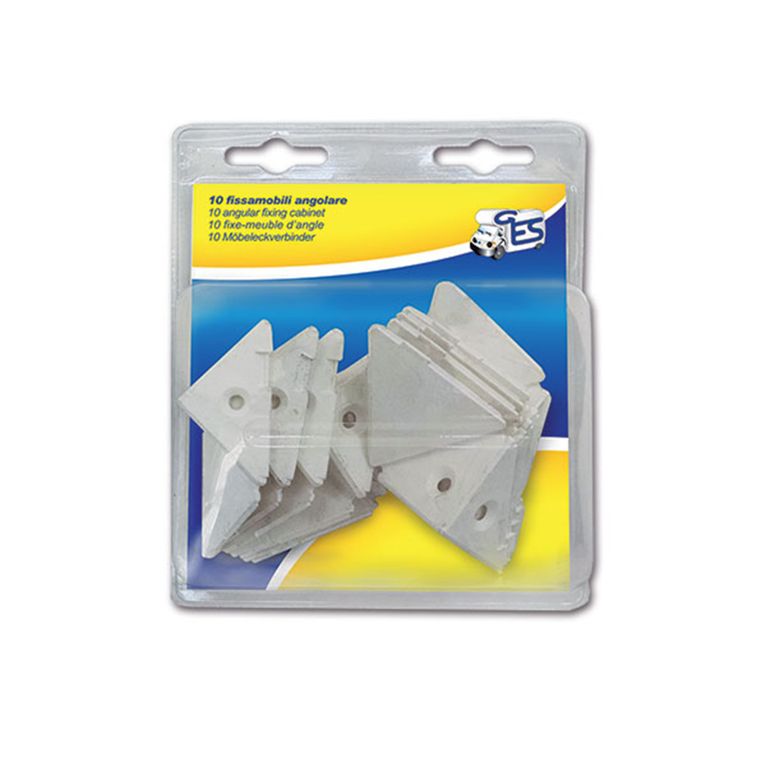 fissamobili angolare • 3 fori • blister