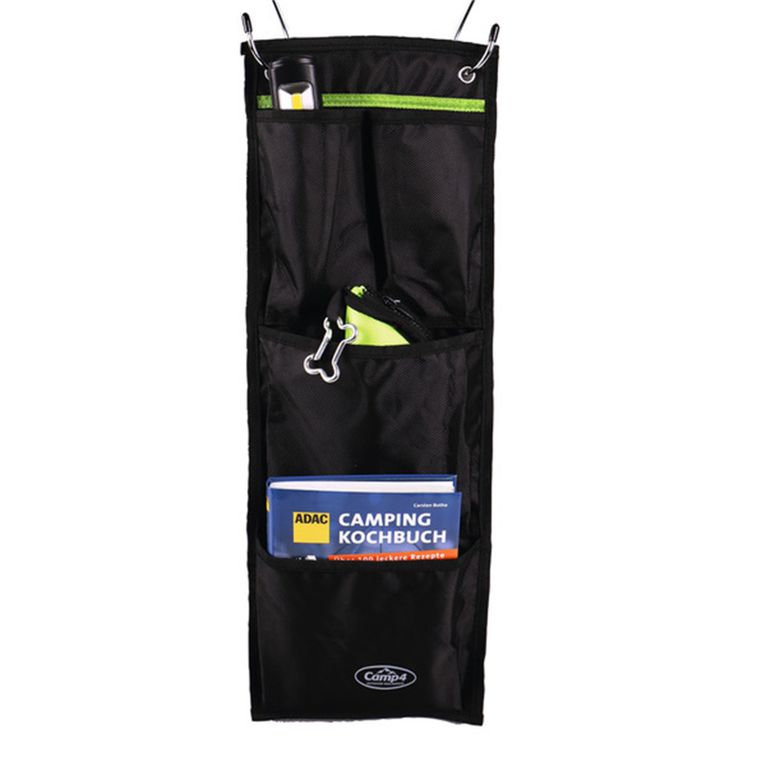 organizer tessa mini nero/lime - camp4