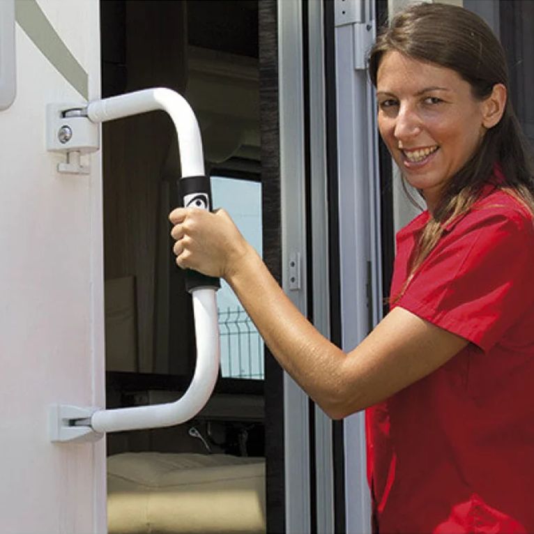 maniglione di salita security 46 white - fiamma