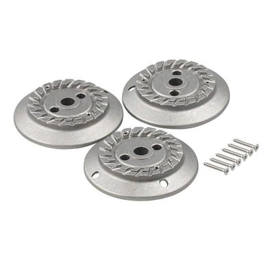KIT CAPPELLO BRUCIATORE CON VITI PER 3 BRUCIATORI