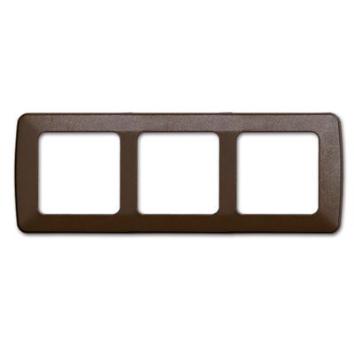 Cornice tripla GalaXL • marrone